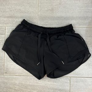Lululemon black shorts, size 6